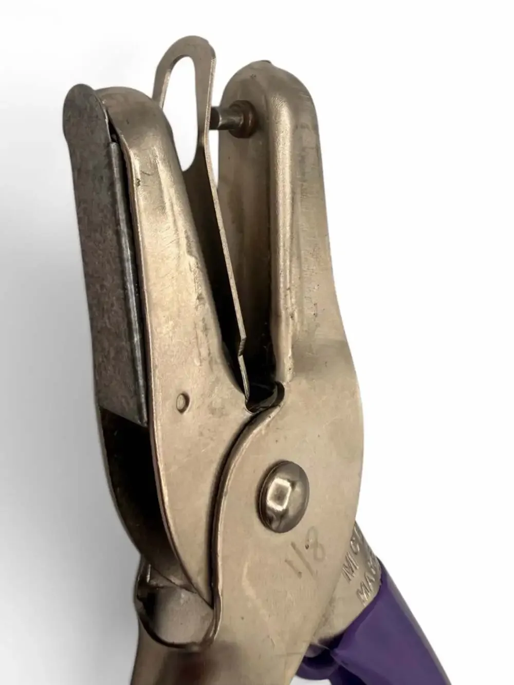 McGill Punchline 2 Inch Reach Round Hole Punch 2 Pack Purple